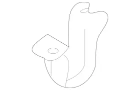 56234-3ja0b Nissan Genuine Stabilizer Bar Bracket