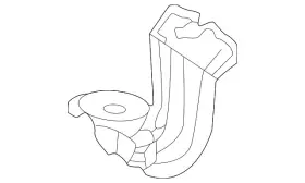 56234-6rs0a Nissan Genuine Stabilizer Bar Bracket 56234-6rs0a Nissan Genuine Stabilizer Bar Bracket