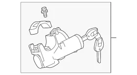 D8700-4ba1a Nissan Genuine Steering Lock