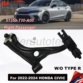 51350-t20-a00 Ocsair Front Right Passenger Lower Control Arm For 2022-2024 Honda Civic