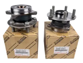 43550-47011 Oem Genuine 2x Front Axle Wheel Hub Bearing For Toyota Prius Ct200h