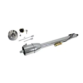 106006 Opt 30 Inch Tilt Steering Column Floor Shift With Ignition Keys Wheel Adapter