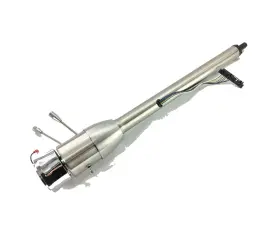 Dm-8502 Pateyney 30 Inch Polished Finished Tilt Manual Steering Column With 9 Hole Wheel Adapter No
