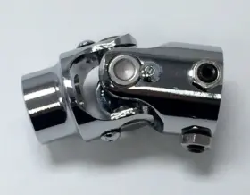 Ss5683c Pirate Mfg Forged Steel Chrome Universal Single Steering U-joint 1 Inch Dd X 5/8-36 Spline