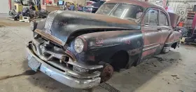 515.gm2s52 Pontiac Left Front Spindle/knuckle Drum Style Fits 1952 1153133