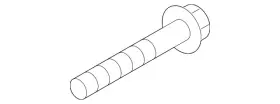 900-378-139-01 Porsche Genuine Stabilizer Link Bolt 900-378-139-01 Porsche Genuine Stabilizer Link Bolt