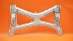 97034126106 Porsche Panamera Crossmember Shield Front Bracket 2010 2011 2012 2013 2014 2015