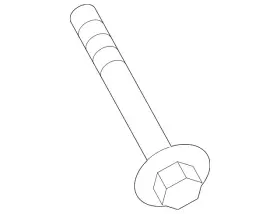 Paf-911-843-01 Porsche Genuine Suspension Cross-member Front Bolt