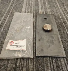Power Products 25-782 Qty 2 Spring End Pad - Alignment Adjustment Plate