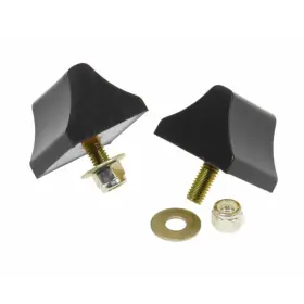 Tlx-pro19-1303-bl-cl360a70 Prothane Bump Stop 1-3/8 X 2 2-1/4 Wedge - Black Universal