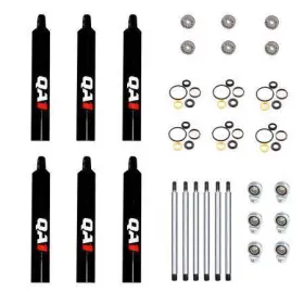 Qa1 806990166678 Shock Small Body Steel Dry Kit For 6 Pack