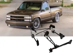 Qa1r140170 Qa1 C1500 1988-1998 Rear 4 Link Coilover Conversion Kit