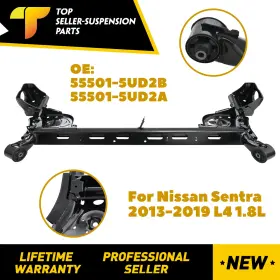55501-5ud2b Rd-autoparts 55501-4af2b New Rear Subframe Crossmember Axle Beam For Nissan Sentra 2013-2019