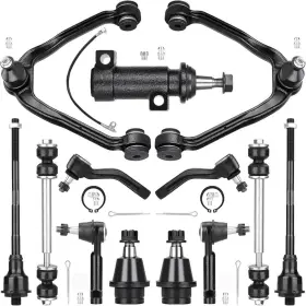Es3493t Realtopautoseller K80826 Upper Front Control Arm Ball Joints Tie Rods For Chevy Tahoe Gmc Yukon Escalade Es3493t Realtopautoseller K80826 Upper Front Control Arm Ball Joints Tie Rods For Chevy Tahoe Gmc Yukon Escalade