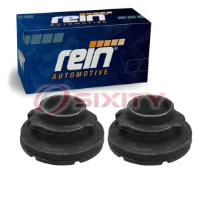 C173 Rein 77-26 2 Pc Rear Upper Coil Spring Insulators For 1999-2006 Volkswagen Golf Oq