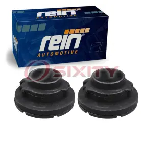 Sx-br0p Rein 2 Pc Rear Upper Coil Spring Insulators For 2007-2010 Volkswagen Golf Tu
