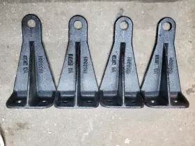 1963501 Reyco Granning 1x Shk Absorber Mount-upper W Holes 79kb Suspension Truck