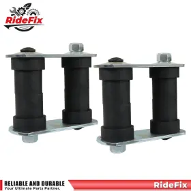 Rf5630724 Ridefix 1967-1979 For Chevrolet Pontiac Pair Leaf Spring Rear Shackle Kits Bushings Kit