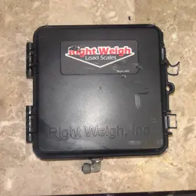 310-54-pp Right Weigh Tandem Axle Exterior Analog Load Scale