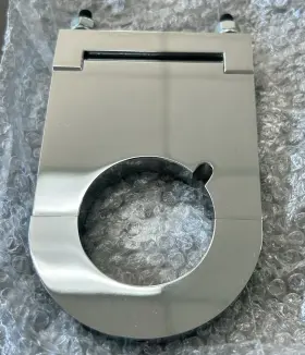 R5687 Rpc Chrome Steering Column Drop For Keyed Columns