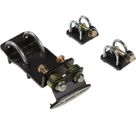 Re1001 Rubicon Express Dual Monotube Steering Stabilizer Bracket Kit