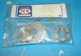Snw001 Shafers Classic Reproductions 1955 To 1964 Chevy Spindle Nut And Washer Kit For Disc Brake Conversion New