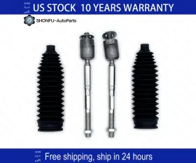 Ev80085 Shonfu-autoparts Front Inner Tie Rods And Boots Suspension Kit For Lexus Es300 Toyota Camry Avalon