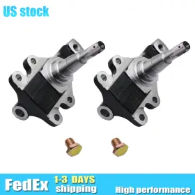 Lsot00423 Silverautoparts 2 Inch Drop Disc Brake Spindles Fit Gm A F And X Body Buick Apollo Chevy Nova Pontiac
