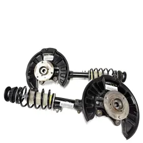 4513201003 Smart W451 Fortwo Ev 2014 Oem Front R&l Strut Spindle Knuckle Hub Set 11k