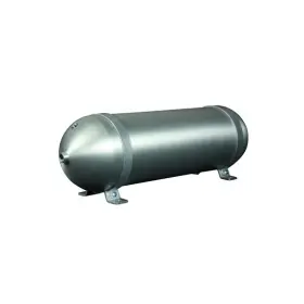 9109023 Speedway Motors 24 Inch Aluminum Air Suspension Tank 3 Gallon Natural Finish 200 Psi