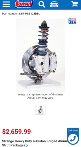 Str-pss125dbl Str Strange Strut Kit