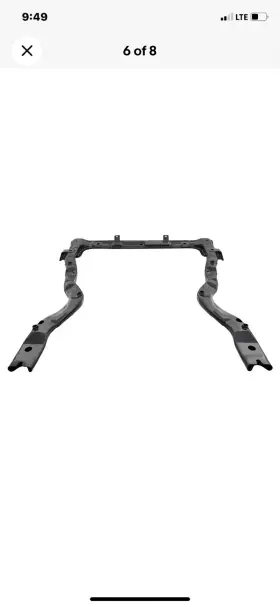 477-59528 Subaru 2002-2005 Impreza U Front Crossmember Subframe Cross Member Sub K Frame