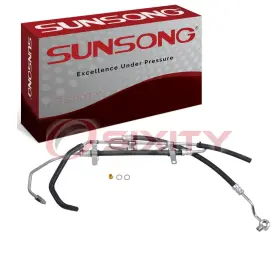 444100c180 Sunsong North America 3401249 Power Steering Hose Assembly For Hoses Pumps Oy