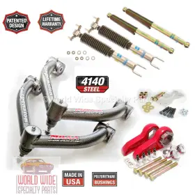 24-253161 Suspensionmaxx Smx-20252 3 Inch Leveling Kit Combo With Bilstein 24-6468 Silverado/sierra Stage 2