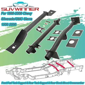 Suv-c44z01 Suvwinner Front Fuel Tank Support And Rear Shock Mount Crossmember Kit