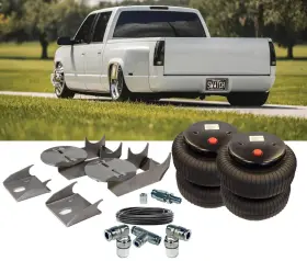 Swiairbag9238 Switch Suspension Weld On Hd Behind Axle Brackets With 3800 Bags And Airline Fill Kit