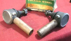 Es268 Toledo New 1959-1960 Pontiac Outer Tie Rod Set Usa
