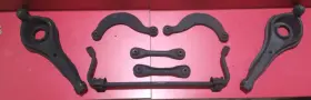 K641985 Topicksap 7pcs Rear Suspension Control Arm Arms Upper Lower Set Kit For Ford Focus 00-11