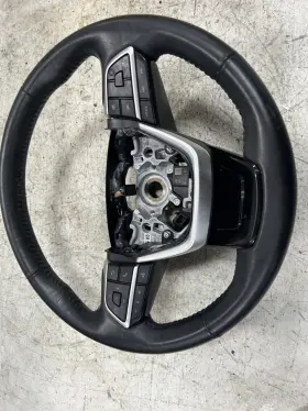 Toyota 235-10836 2024 Grand Highlander Black Leather With Silver Trim Steering Wheel Oem