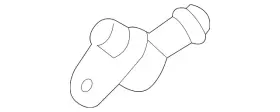 44337-06040 Toyota Genuine Power Steering Return Line End Fitting