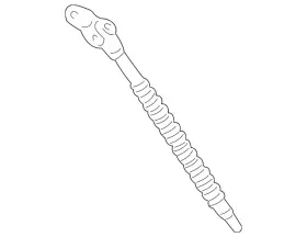 45203-60090 Toyota Genuine Intermediate Shaft