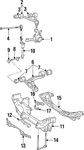 48658-14021 Toyota Genuine Cam Stay