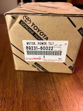 89231-60022 Toyota Genuine Lexus 98-07 Lx470 Land Cruiser Power Tilt Motor 89231-60022 Toyota Genuine Lexus 98-07 Lx470 Land Cruiser Power Tilt Motor