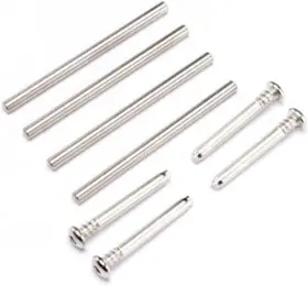 Tra6834 Traxxas 6834 Complete Suspension Pin Set F&r Silver