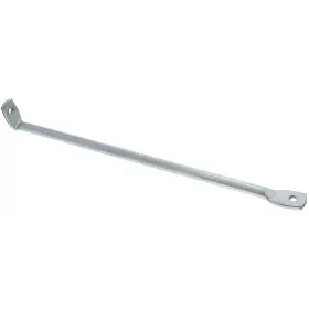 Tr62742a United Pacific Antique 1966-77 Ford Bronco Rear Quarter Panel Brace Zinc Plated