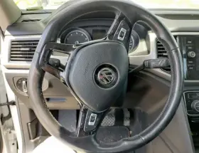 3qf419091je74 Volkswagen 2018 Atlas Black Leather Steering Wheel Only Oem