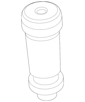 5q0-511-357-aa Volkswagen Genuine Strut Bumper