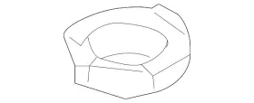 7l0-411-190 Volkswagen Genuine Lower Seat Packing