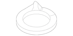 7p0-411-189-a Volkswagen Genuine Lower Seat Packing