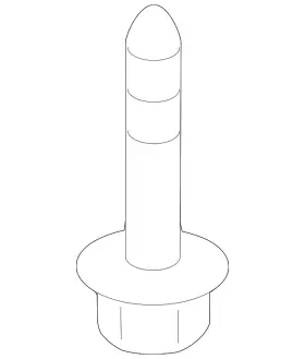 N-907-349-02 Volkswagen Genuine Suspension Sub-frame Front Bolt